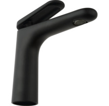 Čierna umývadlová batéria