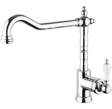 Kuchynská batéria z kovu s jednou pákou