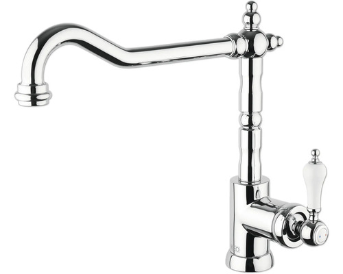 Kuchynská batéria z kovu s jednou pákou