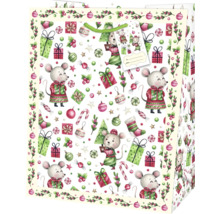 Darčeková taška s vianočným motívom