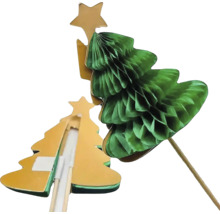 Dve sady vianočných ozdôb s hviezdami na sviatočné dekorácie