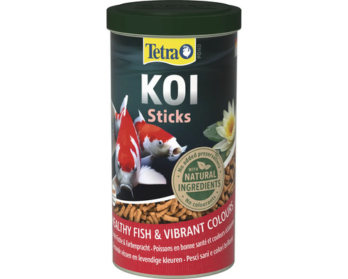 Krmivo pre jazierkové ryby Tetra Pond Koi Sticks 1 l Krmivo pre jazierkové ryby Tetra Koi Sticks, balenie
