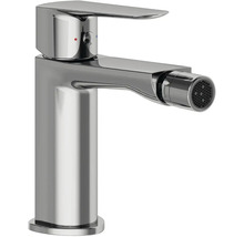 Bidetová batéria v chrómovom vzhľade