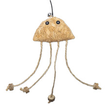 Hračka pre vtáky, korok a lano