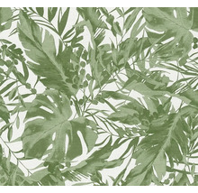 Tapeta so vzorom listov a rastlín