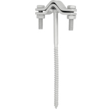 Zemná kotva so skrutkou a upevňovacími prvkami