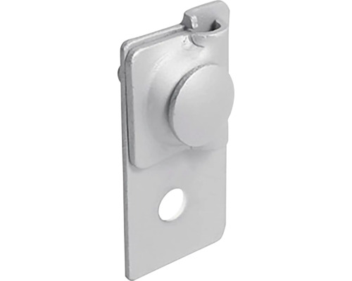 Kovový držiak s montážnym otvorom