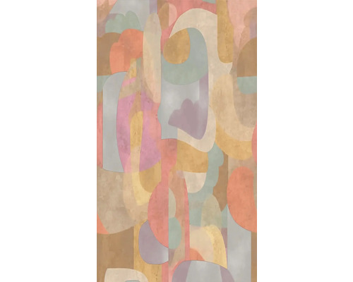 Vliesový panel Cosmo Living 791455, rolka 8,80x0,53 m Abstraktný vzor tapety s organickými tvarmi