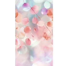 Ilustrácia okrúhlych listov na tenkých konároch