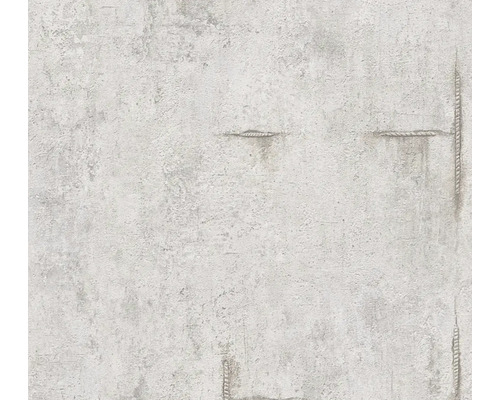 Tapeta so vzhľadom betónu s dizajnom výstužnej ocele