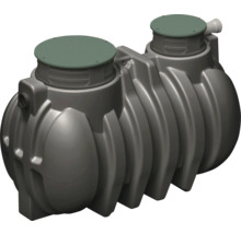 Dvojitá nádrž na využitie dažďovej vody