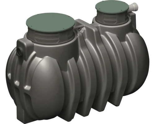 Podzemná nádrž Prosperplast 2000l čierna Dvojitá nádrž na využitie dažďovej vody