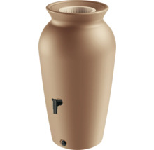 Nádrž na dažďovú vodu v tvare amfory s kohútikom