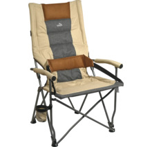 Kempingová stolička s držiakom na nápoje