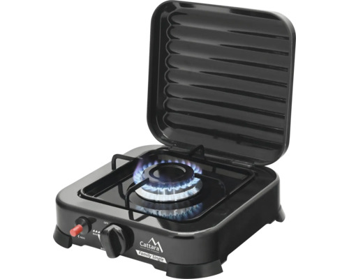 Prenosný plynový varič s funkciou grilu