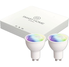 Smart Home Gateway s dvoma žiarovkami