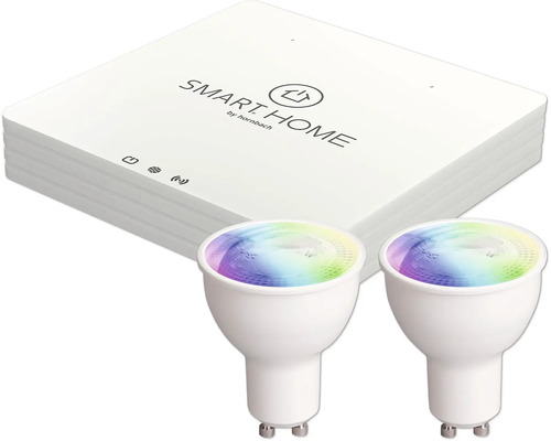 Smart Home Gateway s dvoma žiarovkami