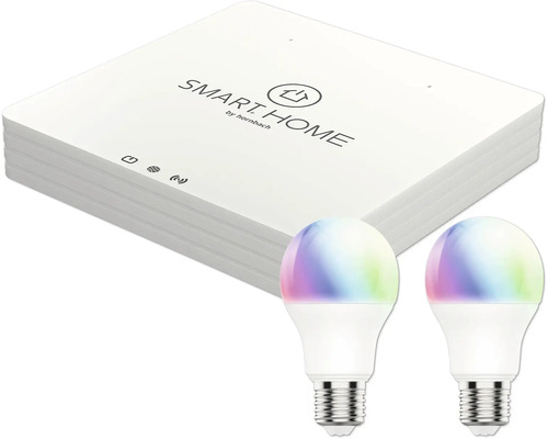Štartovacia súprava Smart Home s dvoma žiarovkami a riadiacou jednotkou