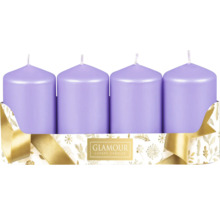 Štyri sviečky v dekoratívnom balení