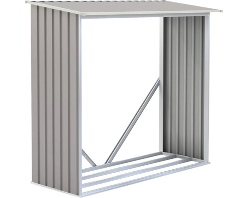 Kovový regál na palivové drevo