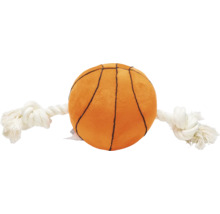 Hračka pre psov basketbal s lanom