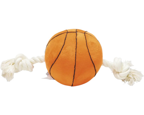 Hračka pre psov basketbal s lanom