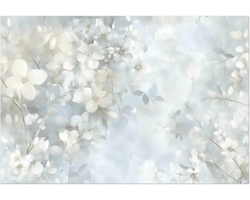 Fototapeta s motívom bielych kvetov