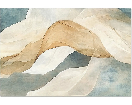 Abstraktný vzor s prírodnými tónmi pre nástenné dekorácie