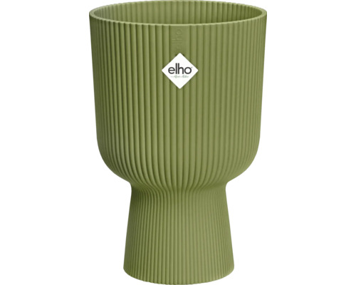 Logo Elho na ryhovanom kvetináči