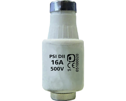 Poistka PSI DII 16A 500V
