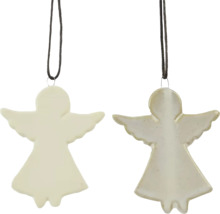 Dva anjelské prívesky so závesnou šnúrkou