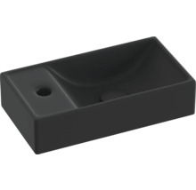 Obdĺžnikové umývadlo na dosku zo sanitárnej keramiky