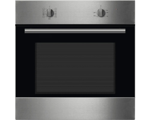 Vstavaná rúra s otočnými gombíkmi na výber teploty a funkcií