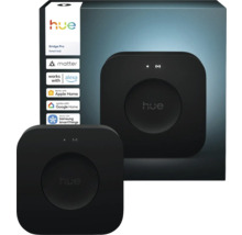 Hue Bridge Pro Smart Hub so symbolom Matter a kompatibilitou s Alexa, Apple Home, Google Home a Samsung SmartThings
