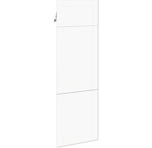 Biela závesná skrinka s jednými dvierkami