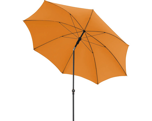 Oranžový slnečník na vonkajšie použitie