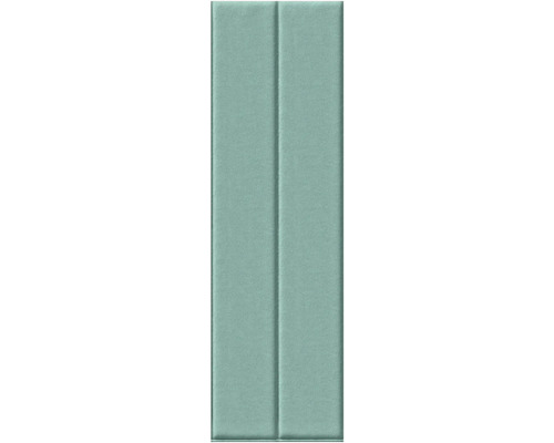 3D panely na stenu samolepiace Mini, zamatový vzhľad, zelené 69 x 22,5 cm Zvukový absorbér na montáž na stenu