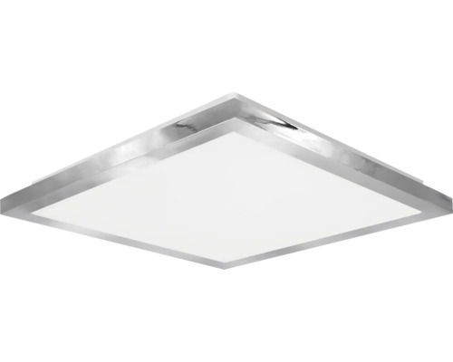 Štvorcové stropné svietidlo s kovovým rámom