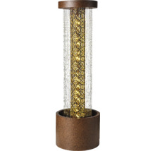 Dekoratívna izbová fontána so svetelnými efektmi a vodnou hrou