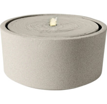 Okrúhla izbová fontána z liateho kameňa s vodnou fontánou