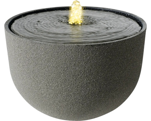 Dekoratívna izbová fontána s vodnou hrou a osvetlením