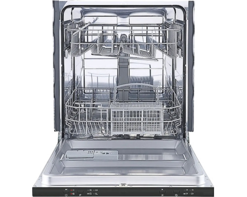 Otvorená umývačka riadu s košmi na riad