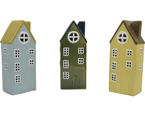 Dekoratívne domy z keramiky, bytové dekorácie