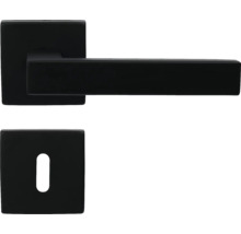 Sada dverového kovania s hranatou rozetou a kľučkou