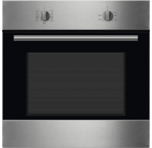 Vstavaná rúra z nehrdzavejúcej ocele s regulátorom teploty a voličom funkcií