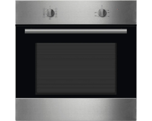 Vstavaná rúra z nehrdzavejúcej ocele s regulátorom teploty a voličom funkcií