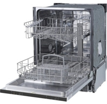 Otvorená umývačka riadu s dvoma košmi