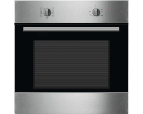 Vstavaná rúra z nehrdzavejúcej ocele s regulátorom teploty a voličom funkcií