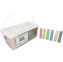 Krabica kried s 50 kusmi pouličnej kriedy