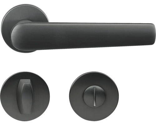 Súprava kľučky ku dverám s otočným gombíkom